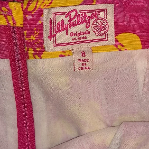 Lily Pulitzer Originals Ten Ton Bouquet Print Skirt - Picture 3 of 3